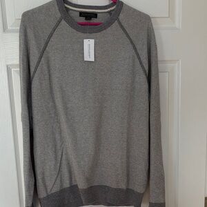 Banana Republic Gray Crewneck Sweater